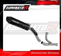 exhaust muffler DOMINATOR Full System MX2 BLACK fits to Ducati DesertX 2022  2023 2