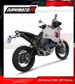 exhaust muffler DOMINATOR Full System MX2 BLACK fits to Ducati DesertX 2022  2023 3