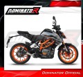 exhaust muffler DOMINATOR GP BLACK fits to KTM 390 Duke 2021  2023 4