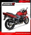 wydech tłumik DOMINATOR HP1 CZARNY pasujący do motocykla Kawasaki ZR7 / ZR7S 1999 - 2004 2