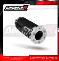 Kawasaki ZR7 1999 - 2004 Motorcycle Muffler Auspuff Sportauspuff Silencer Echappement Silencieux Scarico Scarichi Escape Wydech Tłumik GP1 BLACK Dominator Exhaust System 3