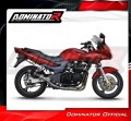 Kawasaki ZR7 1999 - 2004 Motorcycle Muffler Auspuff Sportauspuff Silencer Echappement Silencieux Scarico Scarichi Escape Wydech Tłumik GP1 BLACK Dominator Exhaust System 5
