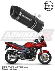 Kawasaki ZR7 / ZR7S 1999 - 2004 EU Approved Exhaust Silencer HP1 BLACK