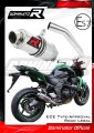exhaust muffler DOMINATOR homologated road legal GP1 fits to Kawasaki Z750 2007  2012