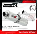 exhaust muffler DOMINATOR homologated road legal ROUND fits to Kawasaki ZX10R 2004  2005