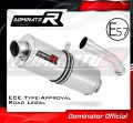 wydech tłumik DOMINATOR Homologowany Owalny pasujący do motocykla Kawasaki ZX10R 2004 - 2005