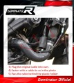 complete exhaust system with muffler DOMINATOR Full System HP3 fits to Yamaha XSR 900 2022  2023 6