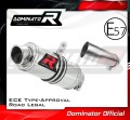 exhaust muffler DOMINATOR homologated road legal GP1 fits to Kawasaki ZX10R 2011  2015