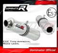 wydech tłumik DOMINATOR Homologowany Okrągły pasujący do motocykla Kawasaki ZX9R 1998 - 2002