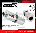 exhaust muffler DOMINATOR homologated road legal OV fits to Kawasaki ZX9R 1998  2002