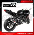 exhaust muffler DOMINATOR homologated road legal GP1 fits to Kawasaki ZX6R 636 2009  2020 3