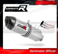 exhaust muffler DOMINATOR homologated road legal HP1 fits to Kawasaki ZX6R 636 2009  2020 2
