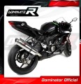 wydech tłumik DOMINATOR Homologowany Owalny pasujący do motocykla Kawasaki ZX6R 636 2009 - 2020 3