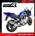 wydech tłumik DOMINATOR Homologowany Okrągły pasujący do motocykla Yamaha FZS FAZER 1000 2001 - 2005 3