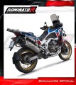 kompletny układ wydechowy z tłumikiem DOMINATOR Full System HP7 Tytanowy pasujący do motocykla Honda CRF 1100L Africa Twin Adventure 2020 - 2023 3