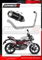 complete exhaust system with muffler DOMINATOR Full System OV G2 BLACK fits to Benelli BN 125 2018  2023