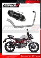 complete exhaust system with muffler DOMINATOR Full System HP3 BLACK fits to Benelli BN 125 2018  2023