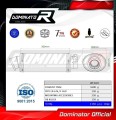 ER-6N ER-6F 650 EXHAUST Kawasaki Muffler Auspuff Sportauspuff Silencer Echappement Silencieux Scarico Scarichi Escape Wydech Tłumik OVAL 2006 - 2008 Dominator 4