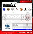 exhaust muffler DOMINATOR OV fits to Suzuki SV 650 N 1999  2002 2