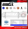 WR 250F EXHAUST Yamaha Muffler Auspuff Sportauspuff Silencer Echappement Silencieux Scarico Scarichi Escape Wydech Tłumik Carbon Tip MX 2001 - 2006 DOMINATOR 3