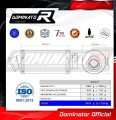 wydech tłumik DOMINATOR GP1 pasujący do motocykla Aprilia Pegaso 650 Strada 2007 - 2010 4