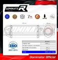 exhaust muffler DOMINATOR HP3 BLACK fits to Ducati Multistrada 1260 Enduro 2019  2020 5