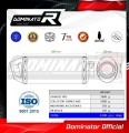 complete exhaust system with muffler DOMINATOR Full System HP3 BLACK fits to Aprilia Tuareg 660 2021  2023 7