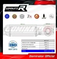 Yamaha Tracer 9 / GT 2021 - 2023 EXHAUST Collector Manifold Full System Muffler Auspuff Sportauspuff Silencer Echappement Silencieux Scarico Scarichi Escape Wydech Tłumik HP6  Titanium Dominator Exhaust System 6