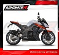 Kawasaki Z1000 2010 - 2013  Motorcycle Muffler Auspuff Sportauspuff Silencer Echappement Silencieux Scarico Scarichi Escape Wydech Tłumik HP1 BLACK Dominator Exhaust System 4