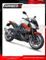 kompletny układ wydechowy z tłumikiem DOMINATOR Full System HP1 pasujący do motocykla Kawasaki Z1000 2014 - 2016 5