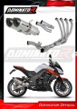 complete exhaust system with muffler DOMINATOR Full System HP1 fits to Kawasaki Z1000 2017  2020