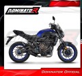 kompletny układ wydechowy z tłumikiem DOMINATOR Full System HP8 CZARNY pasujący do motocykla Yamaha MT 07 TRACER 2016 - 2019 4