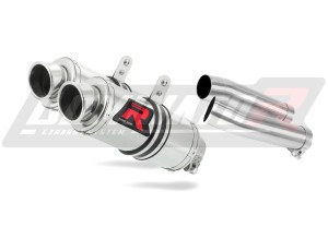 Aprilia Tuono 1000 R 2006 - 2010 Exhaust Silencer Muffler GP1 + dB killer medium