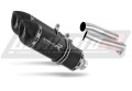 exhaust muffler DOMINATOR HP1 BLACK fits to Aprilia Tuono 1000 R 2006  2010 2