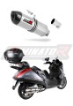 exhaust muffler DOMINATOR HP1 fits to Aprilia Atlantic 500 Sprint  5