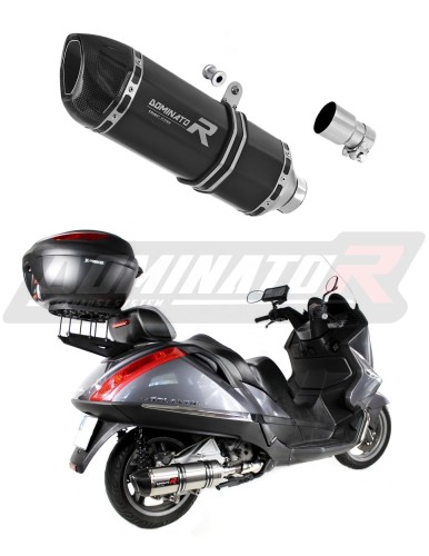 wydech tłumik DOMINATOR HP1 CZARNY pasujący do motocykla Aprilia Atlantic 500 Sprint  3
