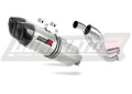 Pegaso 650 Strada Exhaust Aprilia Muffler Auspuff Sportauspuff Silencer Echappement Silencieux Scarico Scarichi Escape Carbon Tip HP1 2005 - 2006 Dominator  x