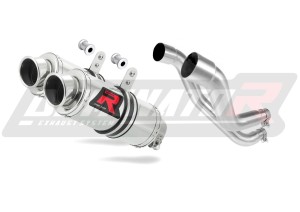 Aprilia Pegaso 650 Trail 2006 - 2010 Exhaust Silencer Muffler GP1 + dB killer medium