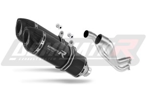 Aprilia Pegaso 650 Trail 2006 - 2010 Exhaust Silencer Muffler HP1 BLACK + dB killer medium