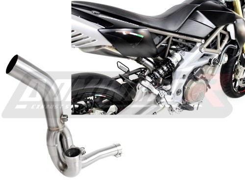 decat mid muffler DOMINATOR Mid Pipe fits to SMV 750 DORSODURO 2008  2016 7