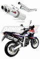 Pegaso 650 GA Exhaust Aprilia Muffler Auspuff Sportauspuff Silencer Echappement Silencieux Scarico Scarichi Escape Wydech Tłumik ROUND 1992 - 1996 Dominator  x