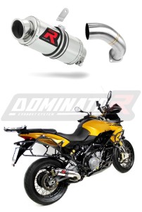 Aprilia ETV 1200 Caponord 2013 - 2016 Exhaust Silencer Muffler GP1 + dB killer medium