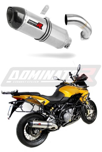 exhaust muffler DOMINATOR HP1 fits to Aprilia ETV 1200 Caponord 2013  2016 5
