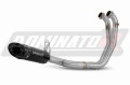 Aprilia Tuono 660 2021 - 2023 Exhaust Muffler Manifold Collector Auspuff Sportauspuff Silencer Echappement Silencieux Scarico Marmitta Scarichi Escape Wydech Tłumik Kolektor HP8 BLACK DOMINATOR Full Exhaust System x