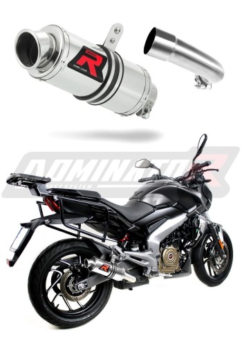Dominar 400 Exhaust BAJAJ Muffler Auspuff Sportauspuff Silencer Echappement Silencieux Scarico Scarichi Escape GP 1 2016-2018 Dominator  x