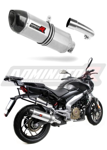 Dominar 400 Exhaust BAJAJ Muffler Auspuff Sportauspuff Silencer Echappement Silencieux Scarico Scarichi Escape Carbon Tip HP1 2016-2018 Dominator  x