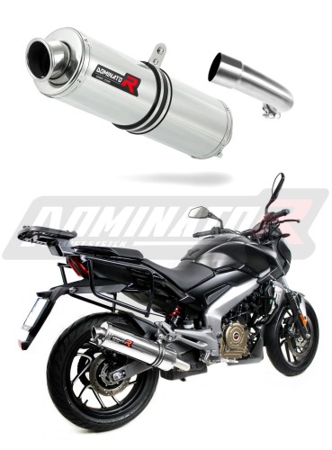 exhaust muffler DOMINATOR ROUND fits to Bajaj Dominar 400 2016  2018 5