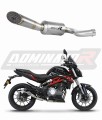 Benelli BN 302 S 2016 - 2020 EXHAUST Collector Manifold Full System Muffler Auspuff Sportauspuff Silencer Echappement Silencieux Scarico Scarichi Escape Wydech Tłumik GP3 Dominator Exhaust System x