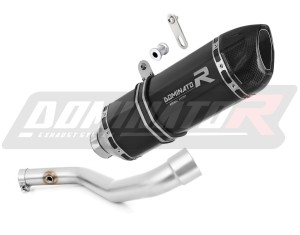 BMW R850R - 2003 Exhaust Silencer Muffler HP1 BLACK + dB killer medium