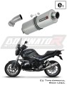 exhaust muffler DOMINATOR homologated road legal OV fits to BMW R1200R 2010  2014 6